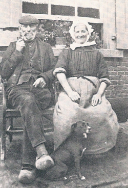 Asser and Antje Vroom, Bronkhorst, ca. 1900